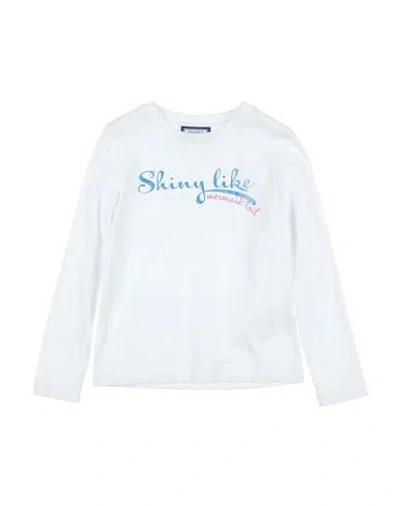 Simonetta Babies'  Toddler Girl T-shirt White Size 5 Cotton