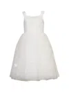 Simonetta Woven Dress In White