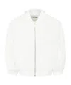 Simonetta Zip-up Jacket In White