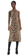 Simonmiller Axon Sleeveless Knit Dress Cheetah In Cheetah