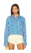 Simonmiller Ayre Cropped Poplin Top