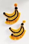 Simonmiller Beaded Banana Earrings In Yellow