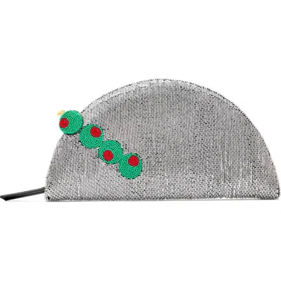 Simonmiller Beaded Lune Clutch