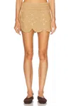 Simonmiller Beep Beep Mini Skirt In Natural