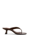 Simonmiller Beep Thong Sandal In Brown