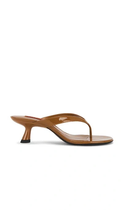 Simonmiller Beep Thong Sandal In Nude