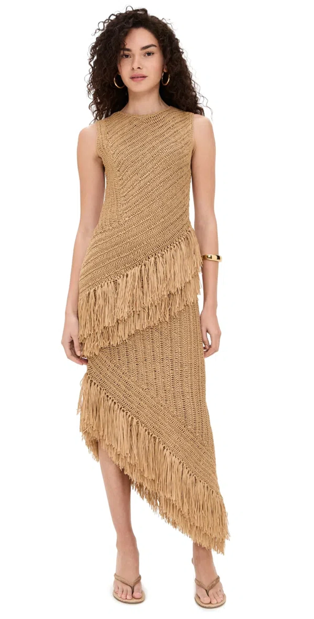 beja crochet dress Simon Miller Beja Crochet Dress Natural