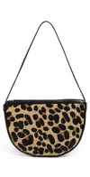 Simonmiller Belo Half Moon Bag Leopard In Brown