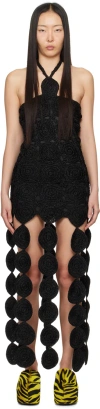 Simonmiller Black Beep Beep Maxi Dress In Black