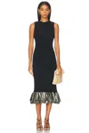 Simonmiller Boa Knit Raffia Dress