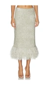 Simonmiller Brink Tinsel Skirt Â€“ É“¶è‰². Å°ºç � L (also Â€“ Xs, S, M). In Neutral