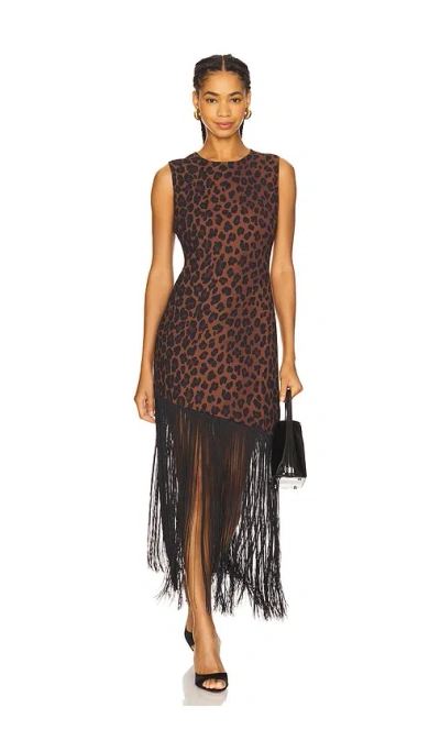 SIMONMILLER CASABLANCA FRINGE DRESS