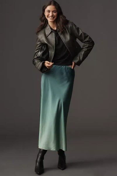 Simonmiller Cline Satin Maxi Skirt In Multi