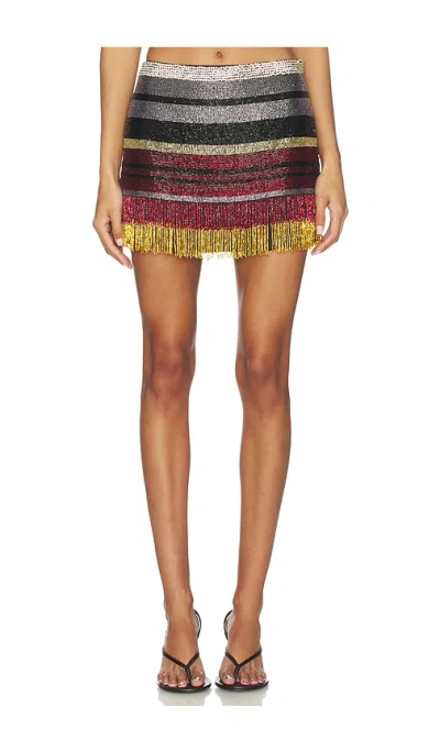 Simonmiller Inessa Beaded Skirt In Multi