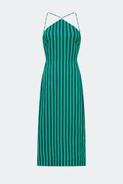 Simonmiller Kit Poplin Dress In Green