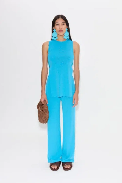 Simonmiller Knits By Jabber Pant In Panama Blue