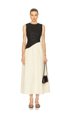 Simonmiller Laurel Moire Midi Dress In Multi