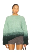 Simonmiller Leith Ombre Sweater Ocean Ombre In Multi