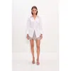 Simonmiller Loch Embellished Button Up In White