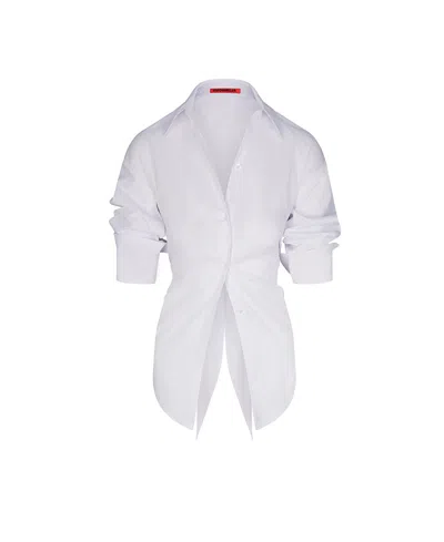 SIMONMILLER LOCH POPLIN BUTTON UP TOP