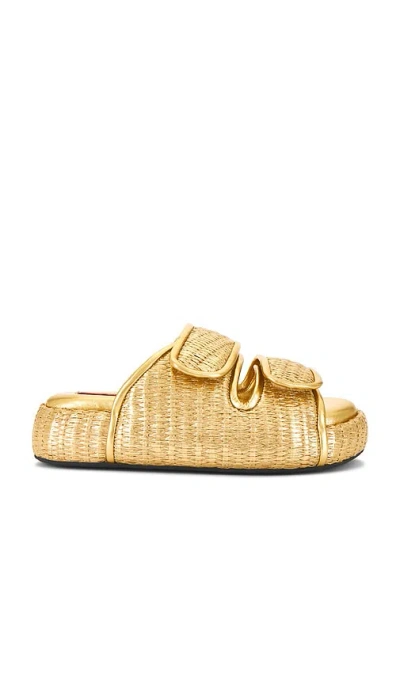 Simonmiller Metallic Cro Slide In 金色 & 自然色
