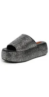 Simon Miller Cloudy Platform Sandal In Black
