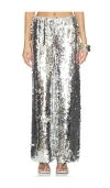 Simonmiller Nella Sequin Wide Leg Pant In Gray