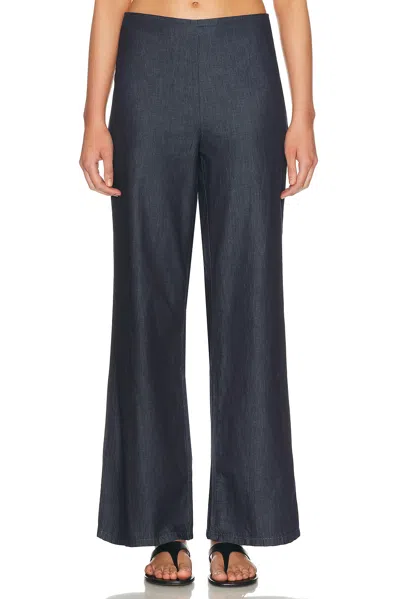 Simonmiller Pia Chambray Pant In Blue