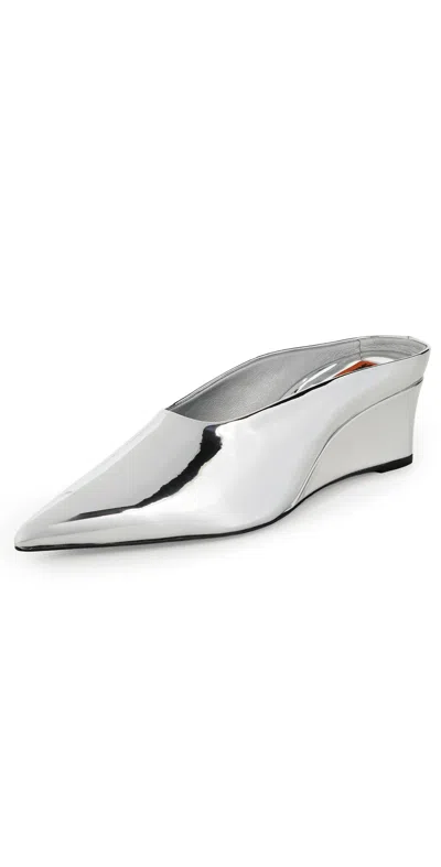 Simonmiller Pointed Gala Wedges Silver