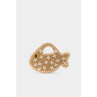 Simonmiller Puka Fish Bag In Brown