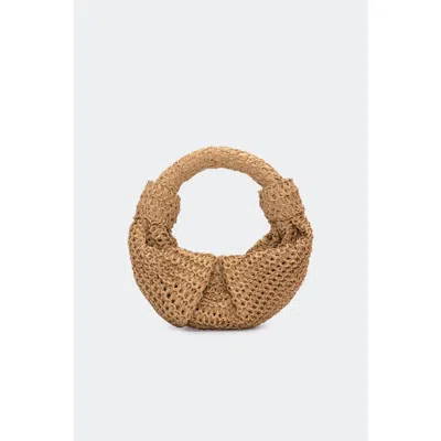 Simonmiller Raffia Lopsy Bag In Natural