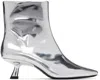 Simonmiller Silver Chrome Kuki Boots In Silver