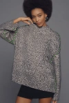 Simonmiller Simonmiler Leith Whipstitch Knit Sweater In Grey