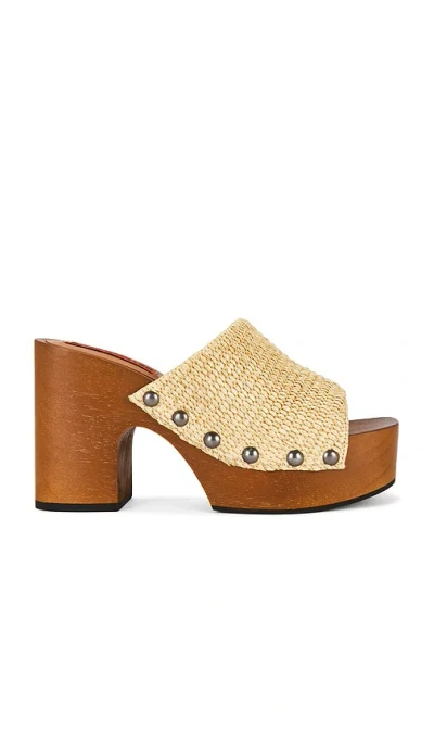 Simonmiller Sol Wood Sandal In Brown