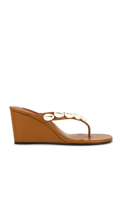 Simonmiller Soleil Wedge Sandal In Brown