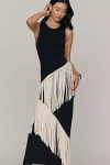 Simonmiller Spiral Knit Maxi Dress In Black