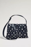 Simonmiller Studded Mini Puffin Shoulder Bag In Black