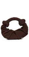 Simonmiller Suede Lopsy Bag Chocolate In Brown