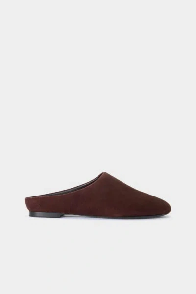 Simon Miller Simonmiller Suede Riad Slipper In Brown