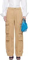 Simonmiller Tan Campo Trousers In 96176 Khaki