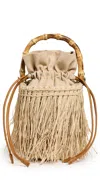Simonmiller Tiki Fringe Bag Natural In Natural