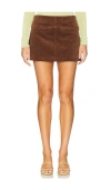 Simonmiller Twiggy Corduroy Mini Skirt In Brown