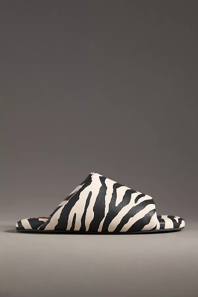 Simonmiller Zebra Bubble Slide Sandals