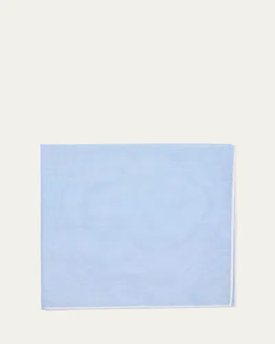 Simonnot Godard Men's Cotton Satin-edge Pocket Handkerchief
