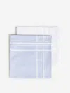 Simonnot Godard Simonnot-godard Silk Handkerchief Pack In Multicolor