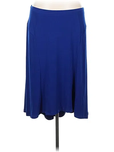 Pre-owned Simonton Says Casual Skirt In Blue