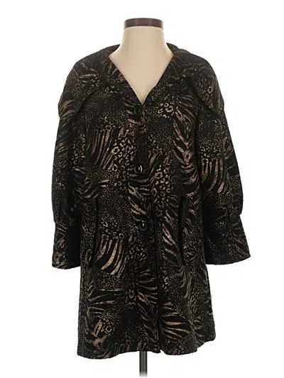 Pre-owned Simonton Says Coat In Gold