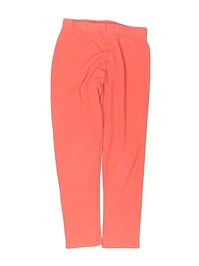 Pre-owned Simple Joys By Carter's Kids' Casual Pants In Orange