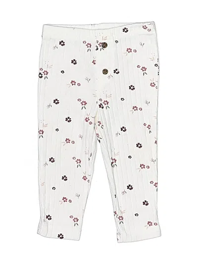 Pre-owned Simple Joys By Carter's Babies' Casual Pants In White