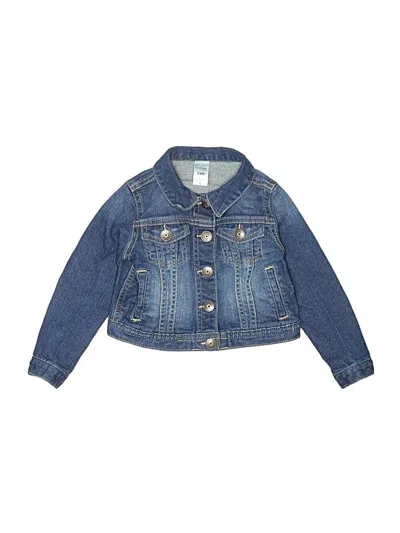 Pre-owned Simple Joys By Carter's Kids' Denim Jacket In Blue